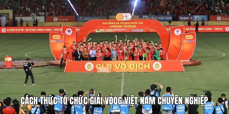 Cách thức tổ chức giải VĐQG Việt Nam chuyên nghiệp