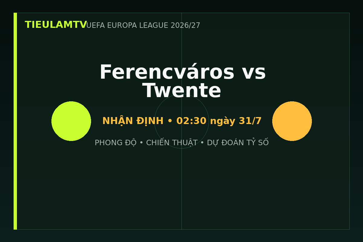 Nhận định Ferencváros vs Twente - TieulamTV