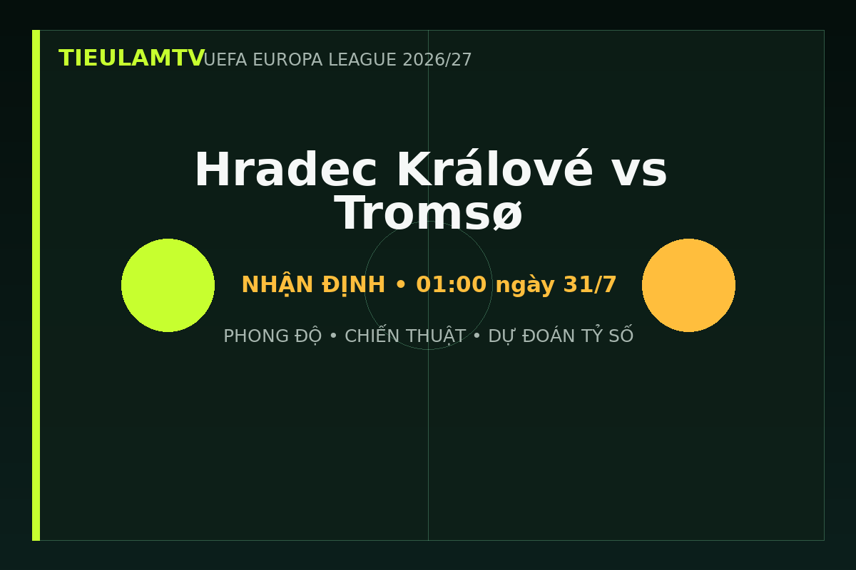 Nhận định Hradec Králové vs Tromsø - TieulamTV