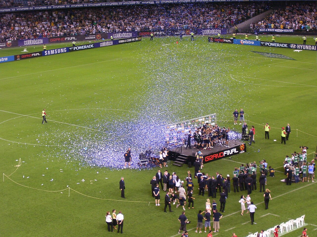 Các cầu thủ thi đấu tại A-League Men