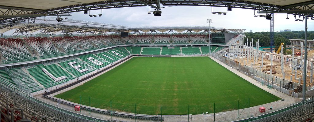 Toàn cảnh Stadion Wojska Polskiego, sân đấu gắn với Legia Warszawa