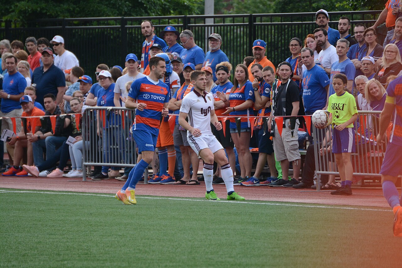 Các cầu thủ thi đấu tại U.S. Open Cup 2026