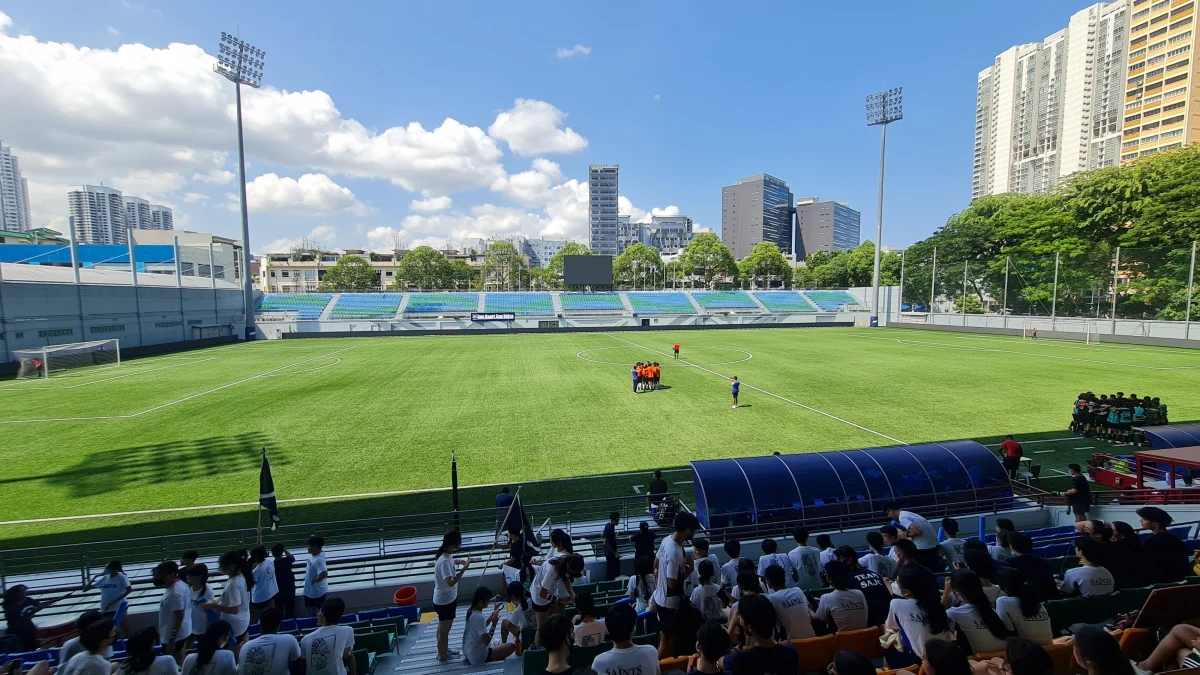 Toàn cảnh sân Jalan Besar tại Singapore