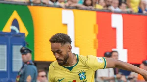 Matheus Cunha trong màu áo đội tuyển Brazil