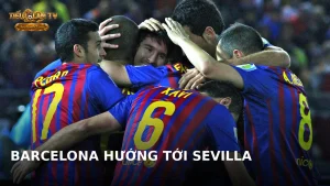 Ảnh tư liệu đội hình Barcelona trước một trận đấu