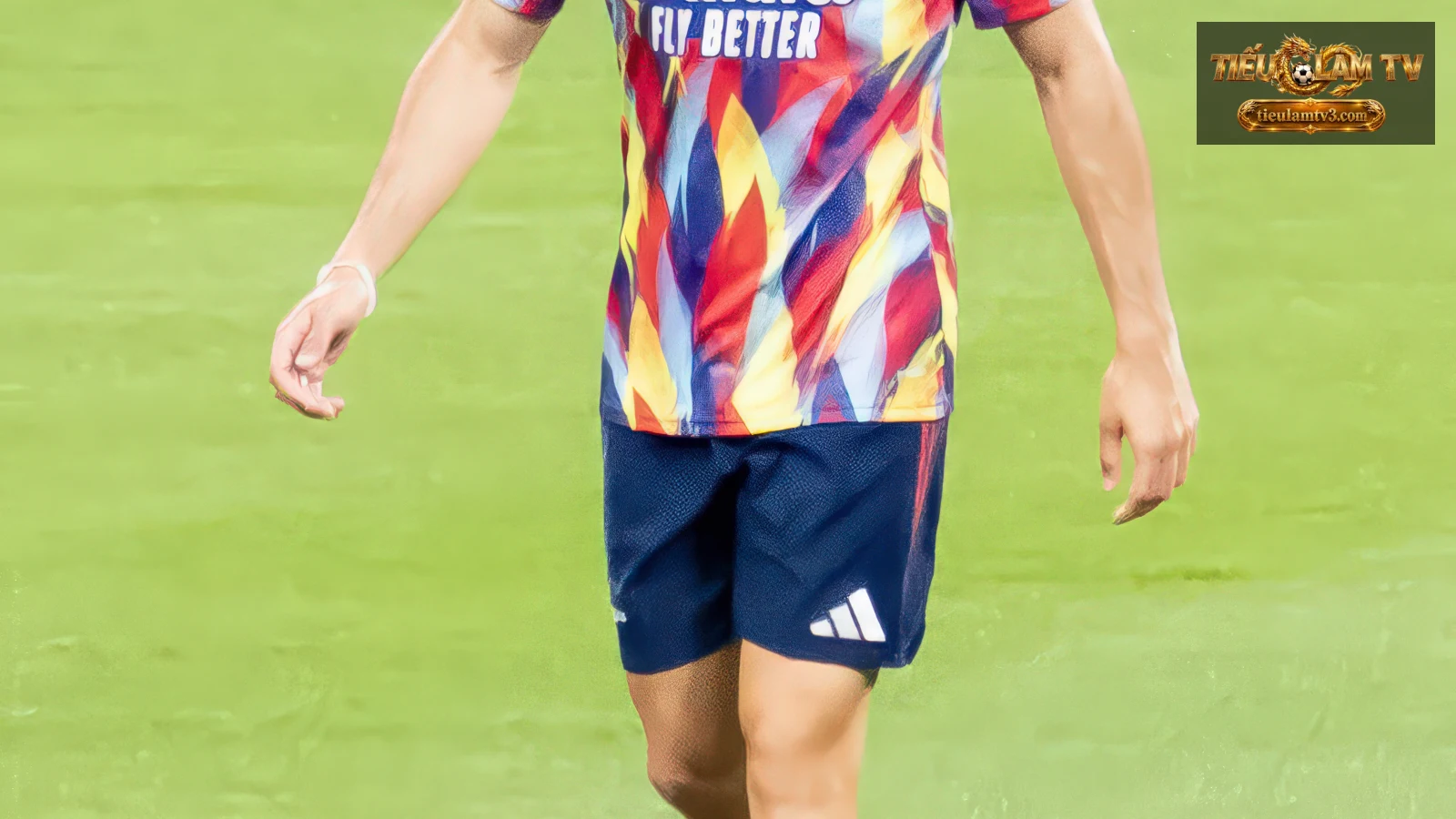 Gabriel Martinelli của Arsenal trong trận đấu