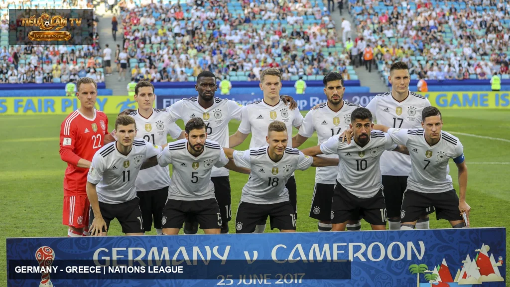 Đội tuyển Germany trong trận quốc tế năm 2017
