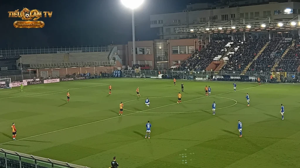 Ảnh tư liệu Lecce trong trận Serie A mùa 2024-25