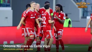 Omonia Nicosia trong ảnh đội bóng minh họa trận Omonia Nicosia vs Celta Vigo
