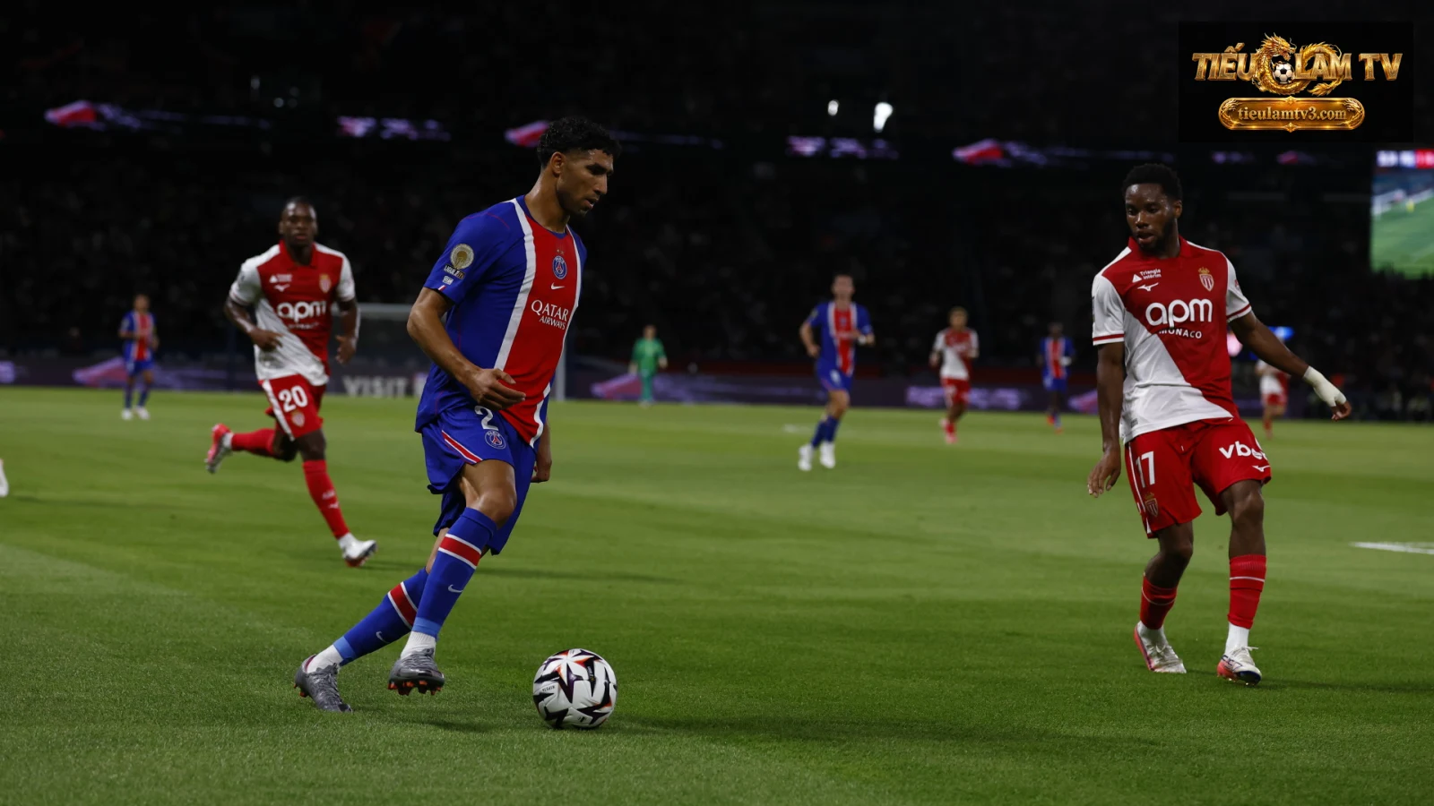 Cầu thủ Paris Saint-Germain chuẩn bị cho trận Marseille