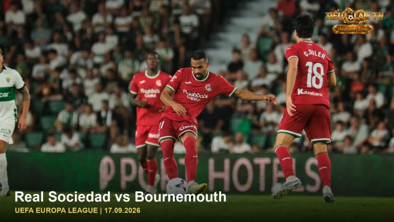 Real Sociedad trong ảnh nhận định trận Real Sociedad vs Bournemouth