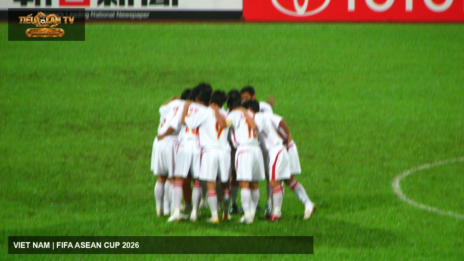 Đội tuyển Việt Nam trong trận VFF Cup 2007 gặp Singapore