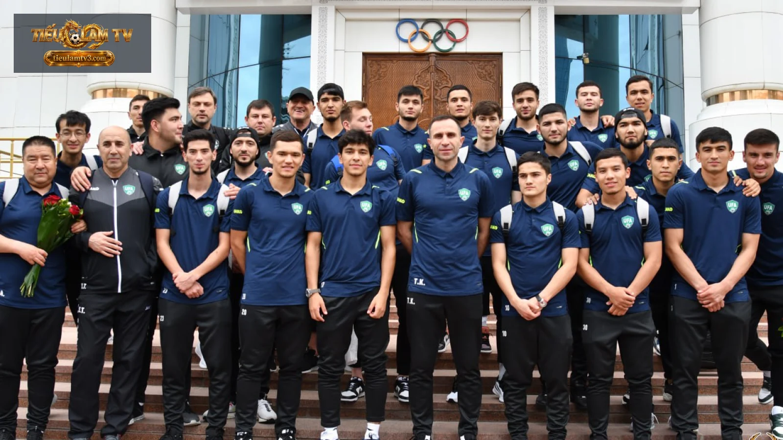 U23 Uzbekistan trong trận đấu năm 2024