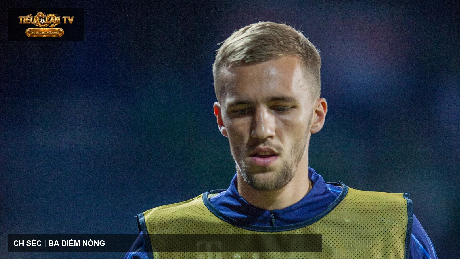 Tomáš Souček thi đấu cho CH Séc năm 2019